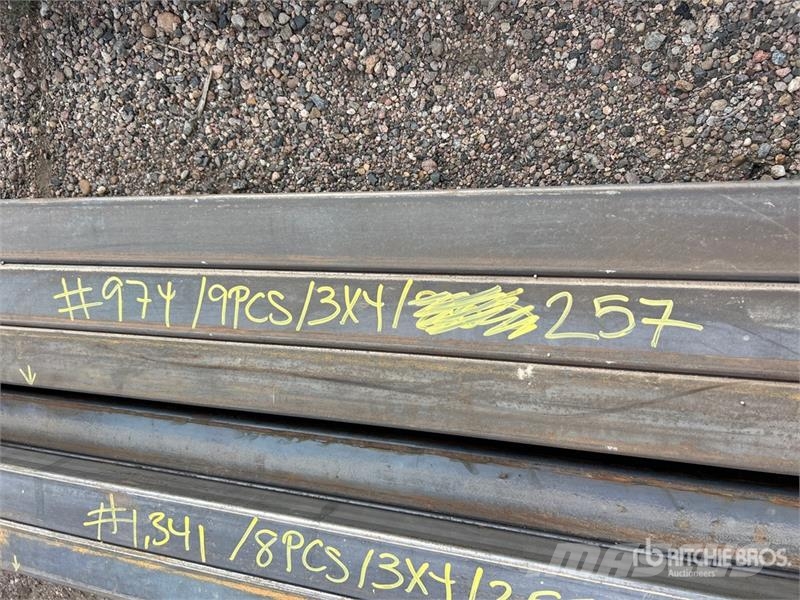 Quantity of (9) Kit Containers STEEL Pipe Zavlažovací systémy