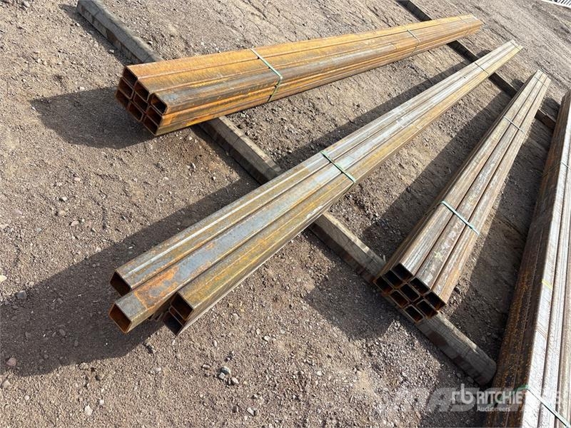  Quantity of (9)  Kit Containers Steel 2.5 in x 2.5 Sistemi za navodnjavanje