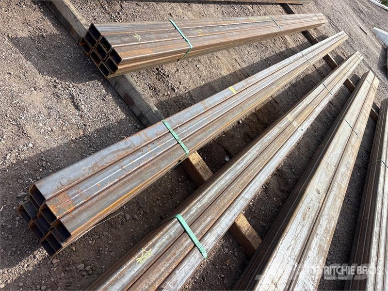  Quantity of (9)  Kit Containers Steel 2.5 in x 2.5 Sistemi za navodnjavanje