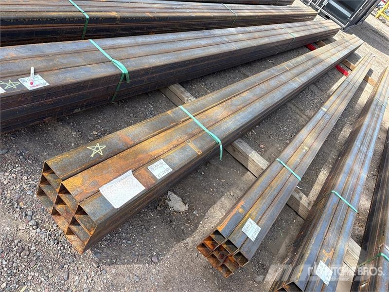  Quantity of (9)  Kit Containers Steel 3 in x 4 in  Sistemi za navodnjavanje
