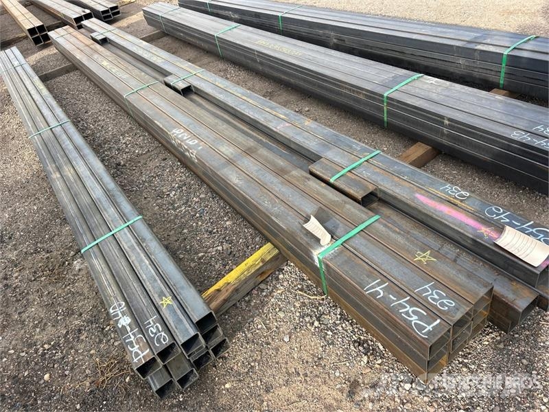 Quantity of (9) Kit Containers STEEL Pipe Zavlažovací systémy
