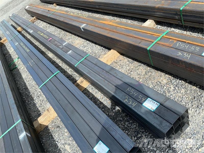 Quantity of ((9)) Kit Containers STEEL 3"x3"x271" 灌漑系統