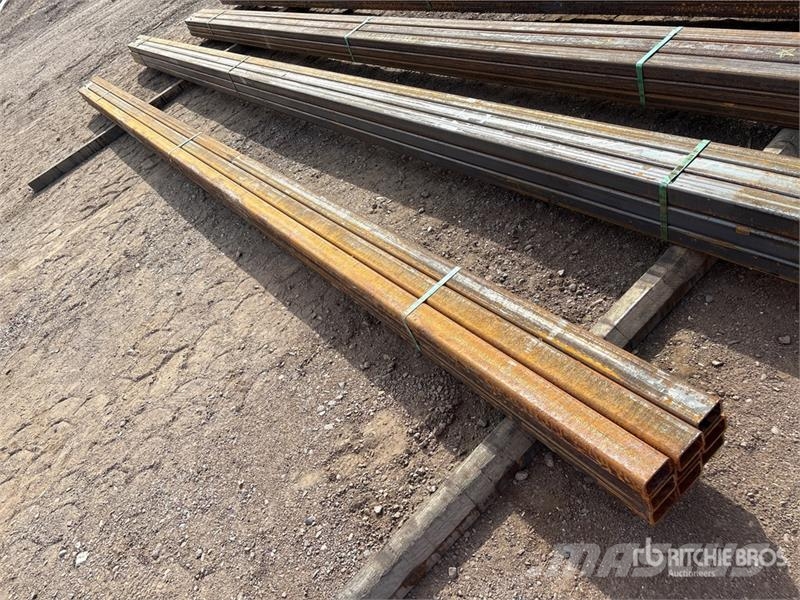  Quantity of (9)  Kit Containers Steel 2 in x 3 in  Sistemi za navodnjavanje