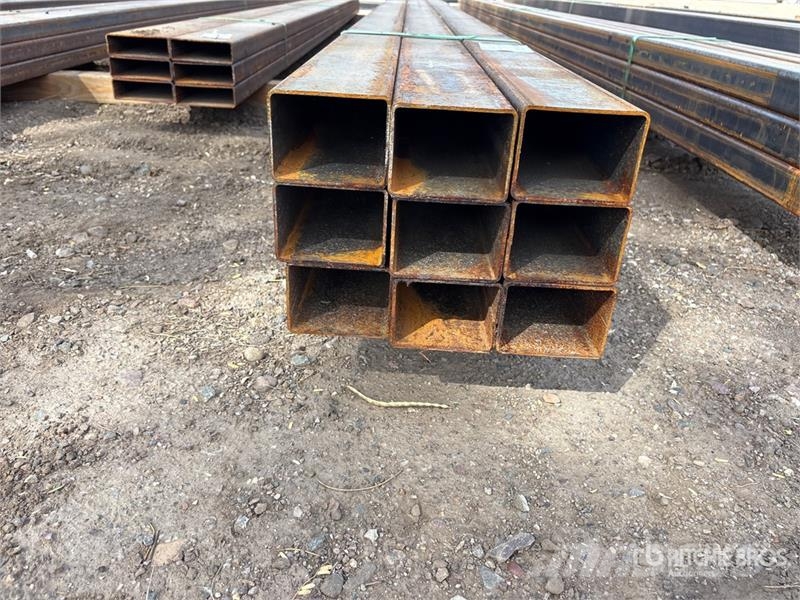  Quantity of (9)  Kit Containers Steel 3 in x 4 in  Sistemi za navodnjavanje