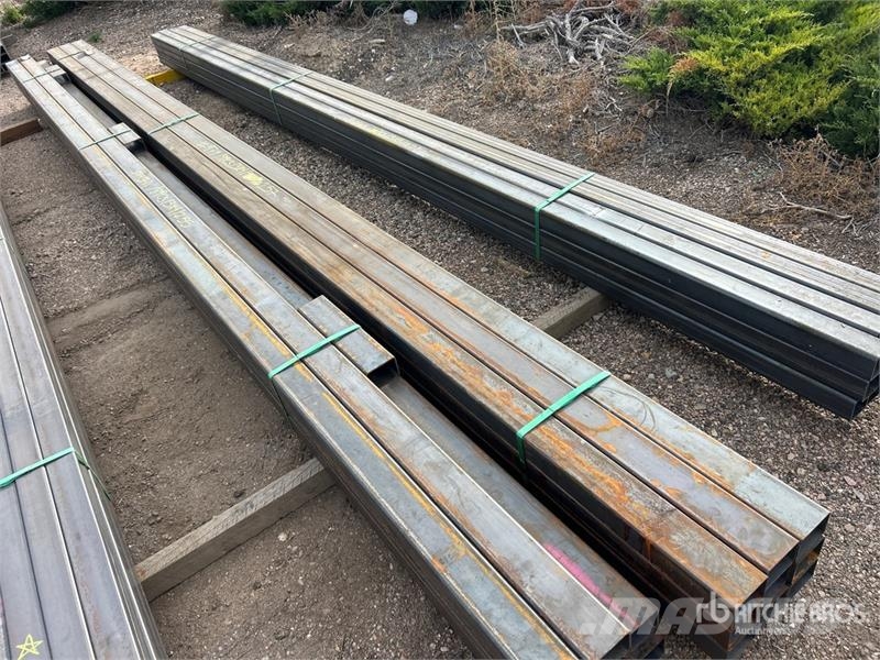 Quantity of (9) Kit Containers STEEL Pipe Zavlažovací systémy