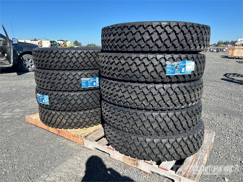  Quantity of (9) Roadlux 11R24.5 Tires (Unused) الإطارات والعجلات والحافات