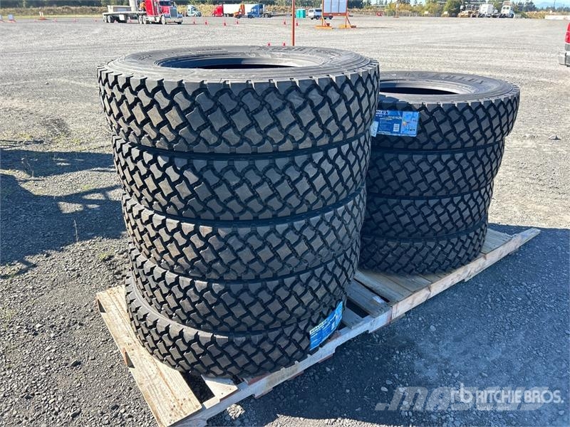  Quantity of (9) Roadlux 11R24.5 Tires (Unused) الإطارات والعجلات والحافات