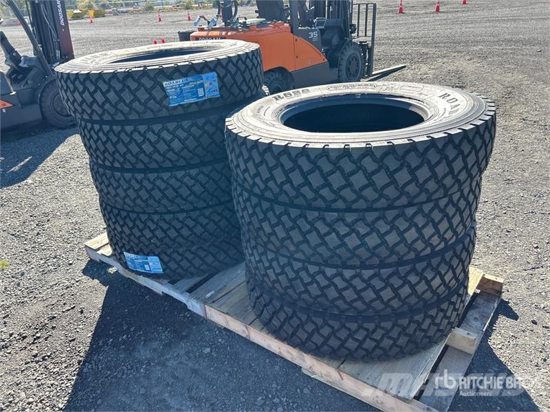  Quantity of (9) Roadlux 11R24.5 Tires (Unused) الإطارات والعجلات والحافات