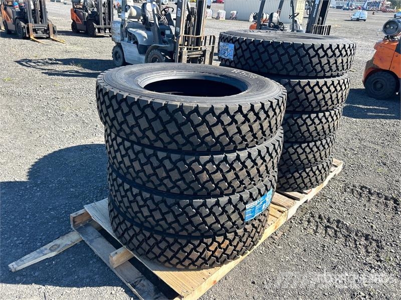  Quantity of (9) Roadlux 11R24.5 Tires (Unused) الإطارات والعجلات والحافات