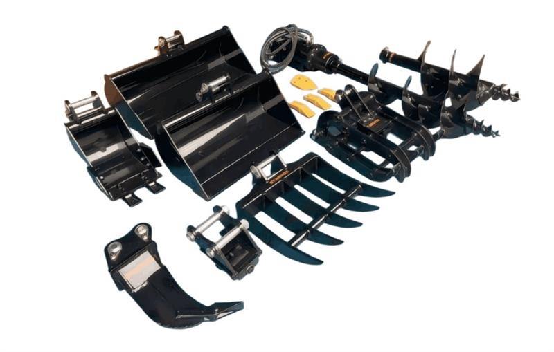 Quantity of (9) ZVOX 12EX-ASA Mini Excavator Atta Otros componentes