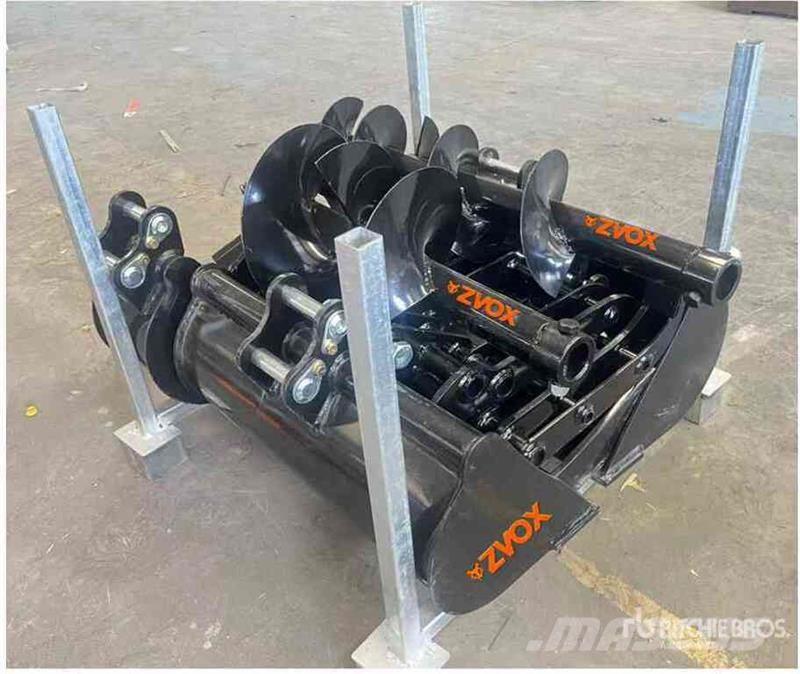 Quantity of (9) ZVOX 12EX-ASA Mini Excavator Atta Otros componentes