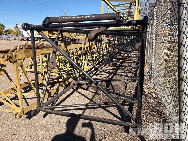 Quantity of Crane lattice booms クレーン部品と設備