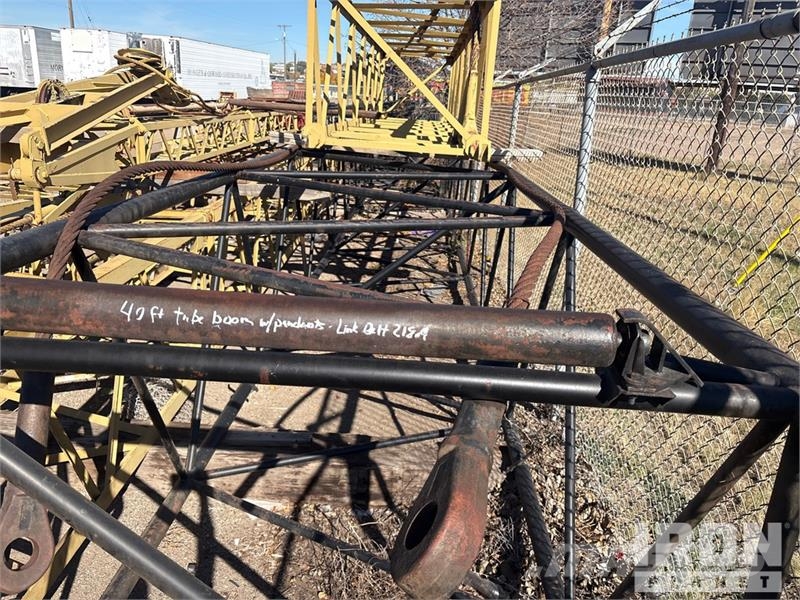 Quantity of Crane lattice booms クレーン部品と設備