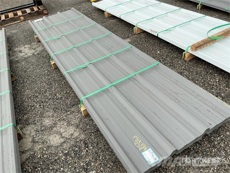 Quantity of Kit Containers Steel R Panels 12'x3' 윈치, 호이스트 및 자재 리프트