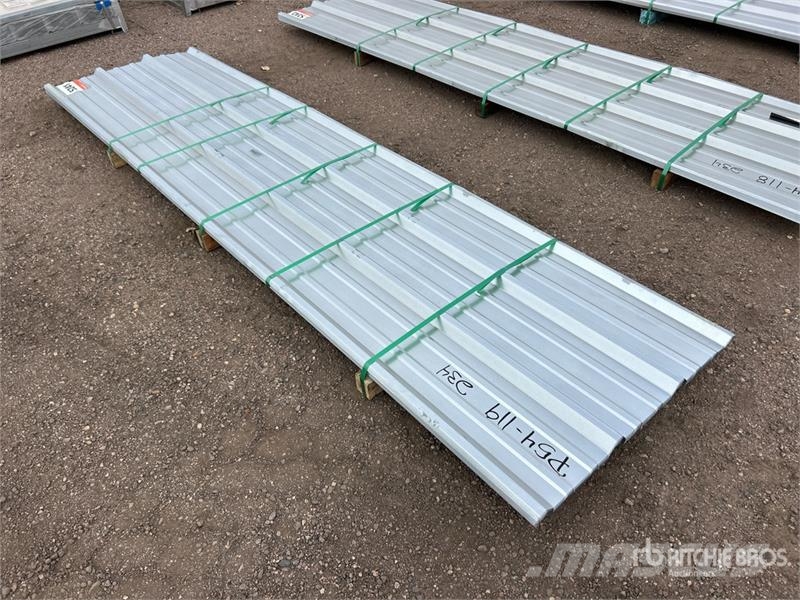 Quantity of Kit Containers 12 Ft. x 36 in. Steel Verricelli, paranchi e sollevatori per materiali