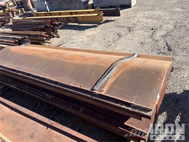 Quantity of Metal Forms Barrier Rail Concrete Form Acessórios de concreto