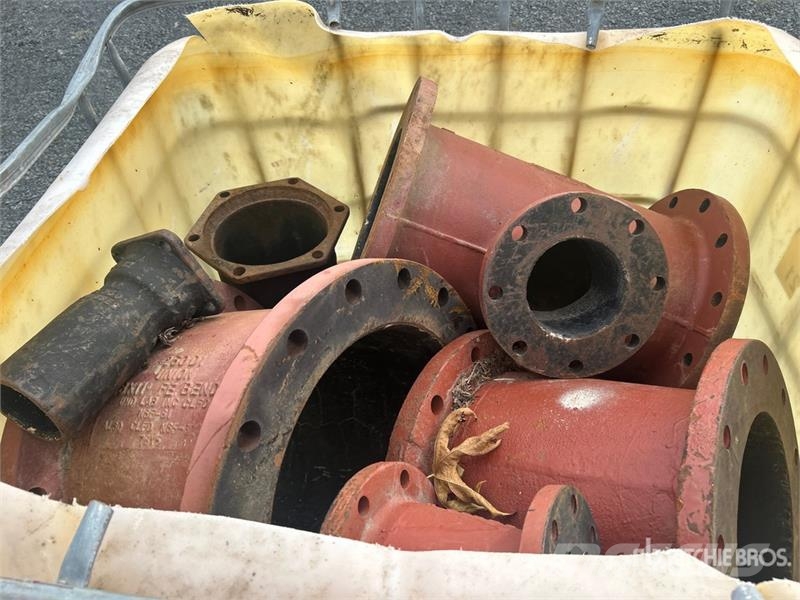 Quantity of Pipe Fittings Pipeline equipment