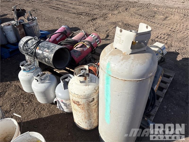Quantity of Propane Heaters & Propane Tanks Farm machinery
