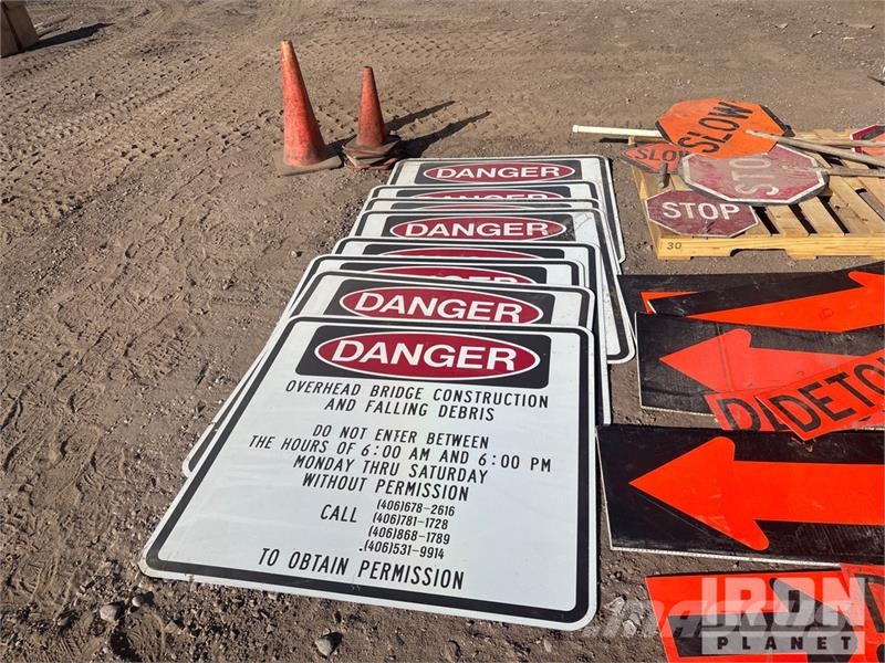 Quantity of Road Work Signs Other components
