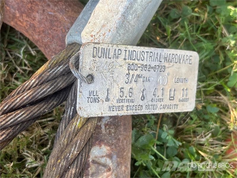  Quantity of Slings & Cable مكونات أخرى