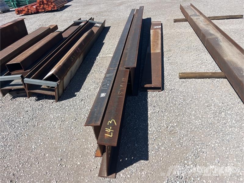 Quantity of Steel I Beams and Steel Tubing 기타 부품