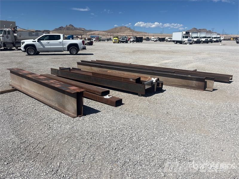 Quantity of Steel Tubing & I Beams Other components