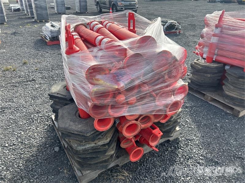 Quantity of Traffic Cones Tratores de esteira