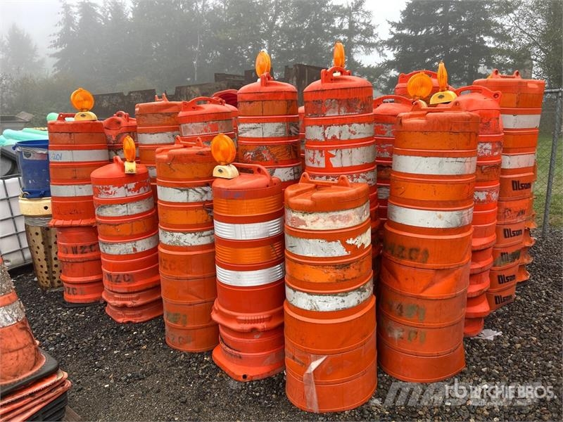 Quantity of Traffic Cones Rørlæggere