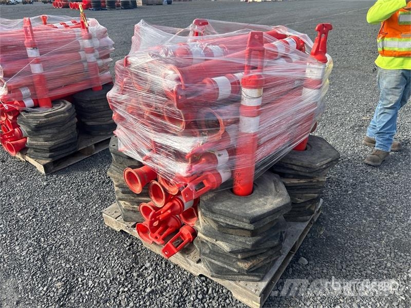 Quantity of Traffic Cones Tratores de esteira