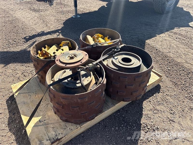  Quantity of Trench Compactor Parts Andre komponenter