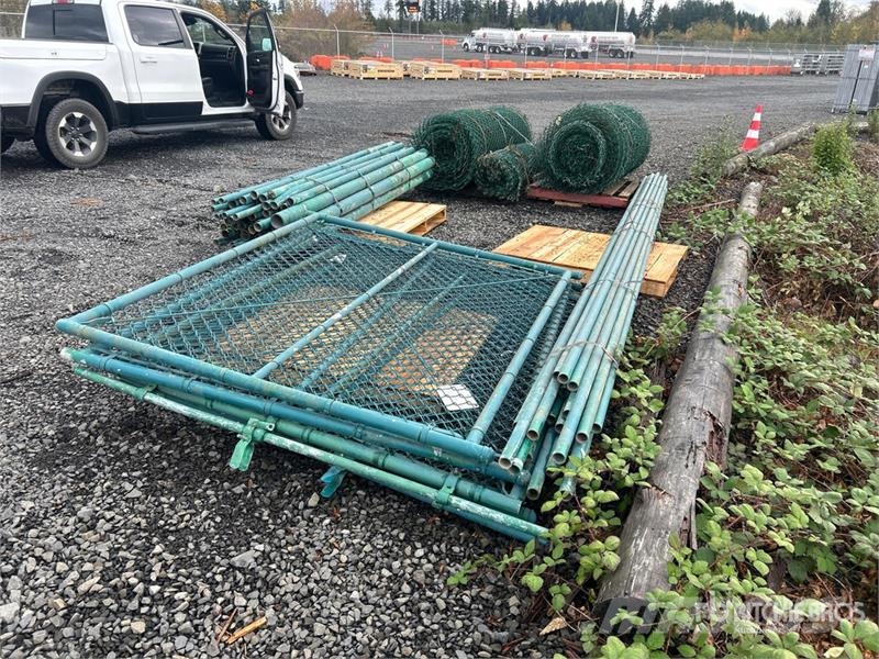  Quantity of x 5 ft 8 in Chain Link Site Fence مكونات أخرى