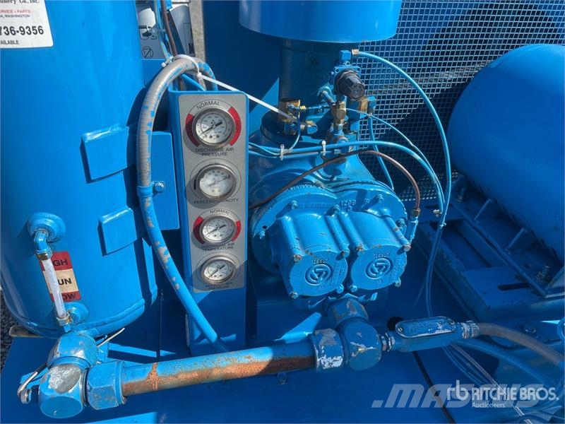 Quincy Northwest F30-V Skid-Mounted Electric Air Compress Compressori