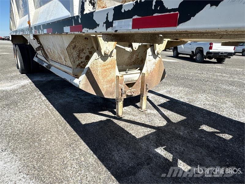 R-Way T32211AN 32 ft T/A Belly Dump Trailer Kipper
