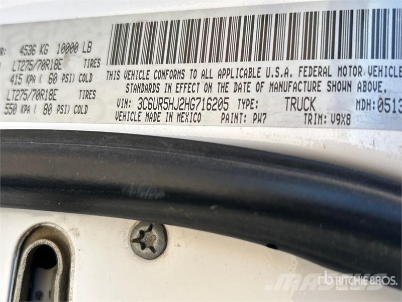 RAM 2500 4x4 Crew Cab Pickup (Inoperable) Diger