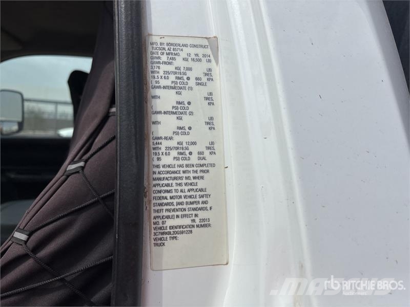 RAM 3500 Camiones plataforma