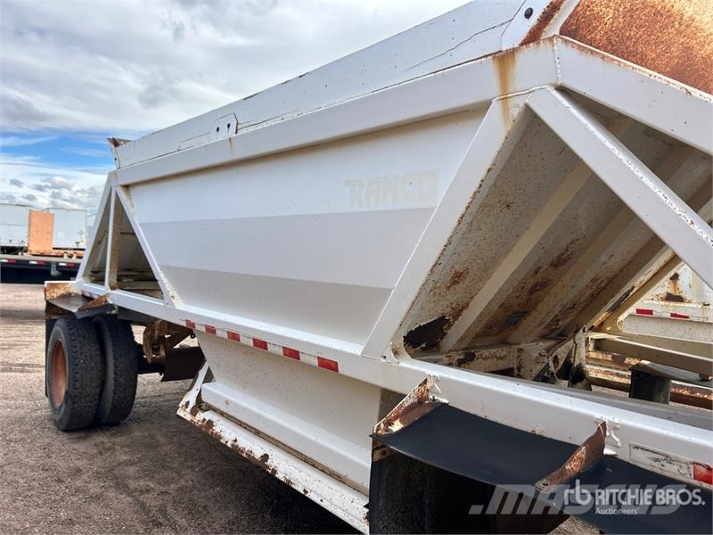 Ranco 24 ft Tri/A Pup Belly Dump Trailer Самоскиди
