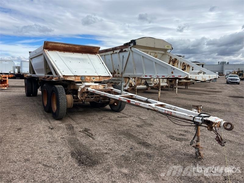 Ranco 24 ft Tri/A Pup Belly Dump Trailer Самоскиди
