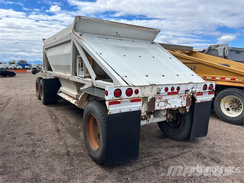 Ranco 24 ft Tri/A Pup Belly Dump Trailer Самоскиди