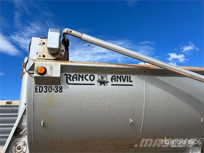Ranco 36 ft T/A Frameless End Dump Trailer Самоскиди