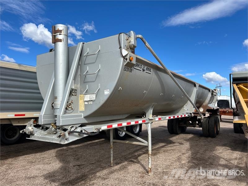 Ranco 36 ft T/A Frameless End Dump Trailer Самоскиди