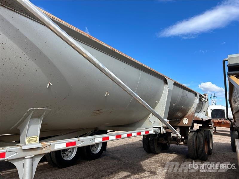 Ranco 36 ft T/A Frameless End Dump Trailer Самоскиди