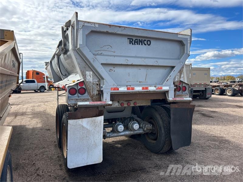 Ranco 36 ft T/A Frameless End Dump Trailer Самоскиди