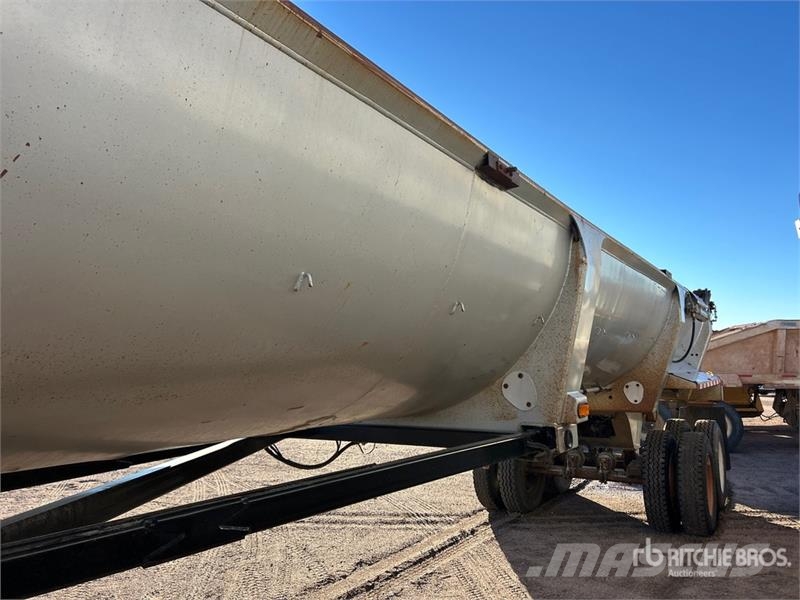 Ranco 36 ft T/A Frameless End Dump Trailer Rimorchi ribaltabili