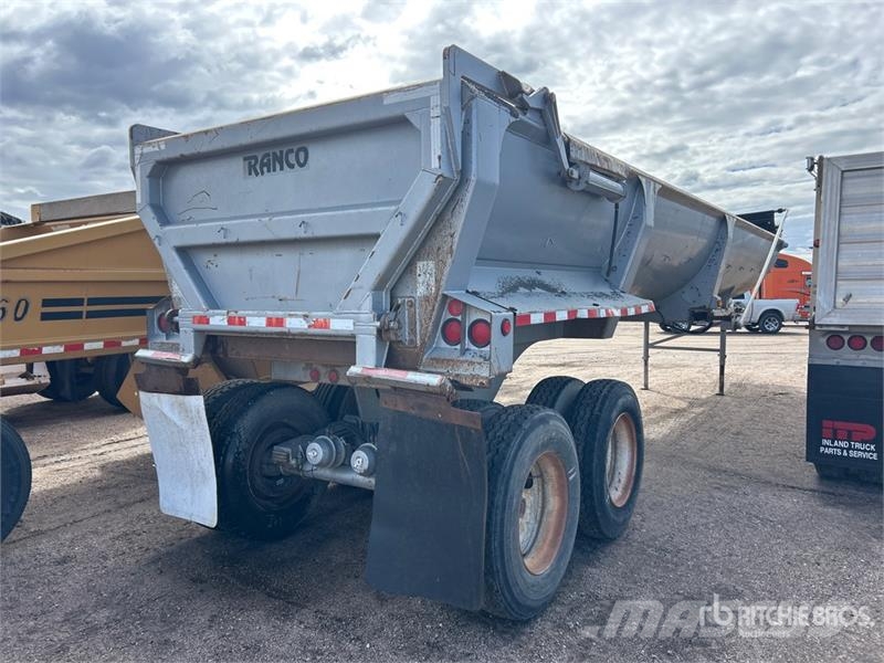 Ranco 36 ft T/A Frameless End Dump Trailer Самоскиди