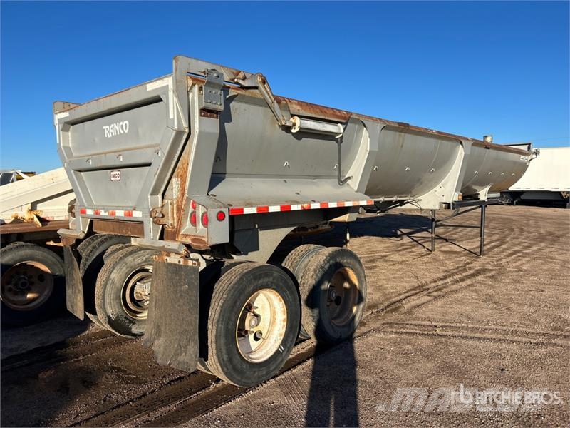 Ranco 36 ft T/A Frameless End Dump Trailer Rimorchi ribaltabili