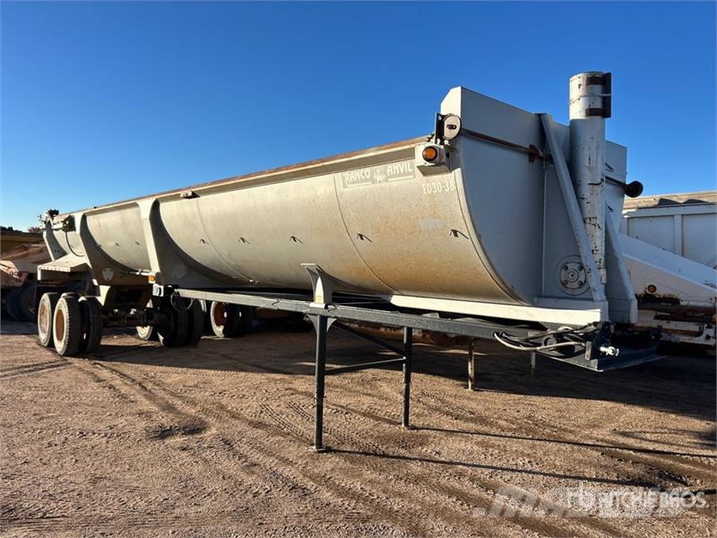 Ranco 36 ft T/A Frameless End Dump Trailer Rimorchi ribaltabili