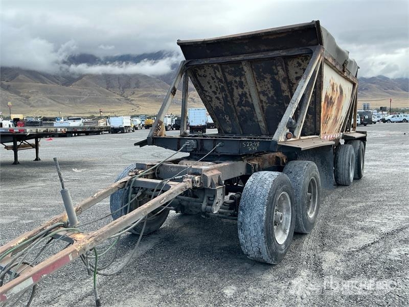 Ranco 40 ft Quad/A Pup Belly Dump Trailer Kipper