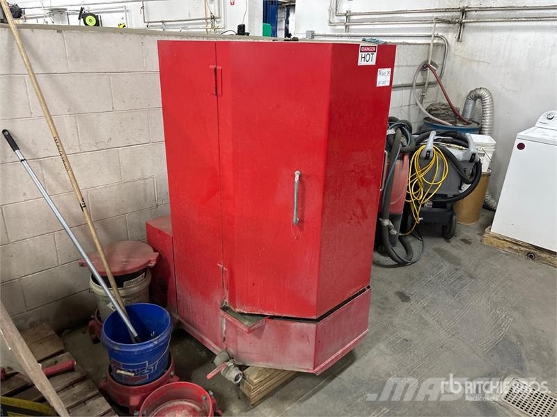 Ranger RS-500 Red Spray Wash Cabinet مكونات أخرى