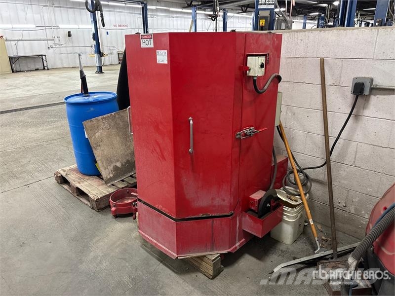 Ranger RS-500 Red Spray Wash Cabinet مكونات أخرى