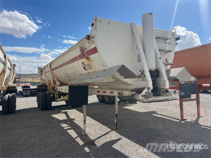 RANM 30 ft T/A End Dump Trailer مقطورات قلابة